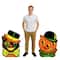 Beistle; Beistle Vintage Halloween Cat & J-O-L Stand-Ups Set; Category:Halloween Tabletop Decor; Image:3